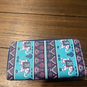 Elephant Pattern Wallet